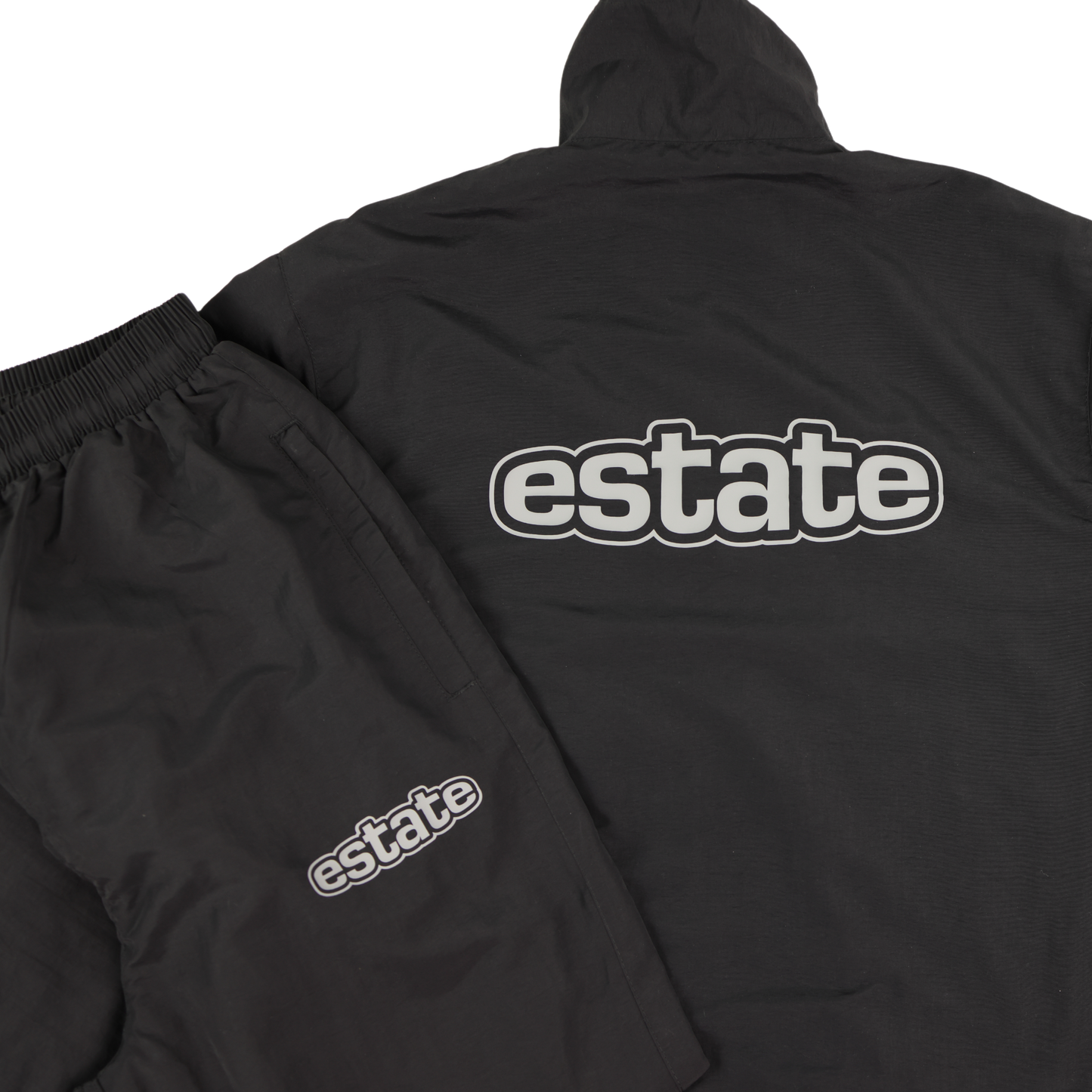 Estate Kids Supply Uk Garage 2-Step Tracksuit - Black
