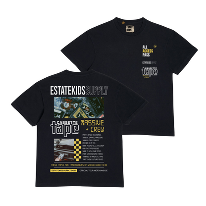 Cassette Tape Massive + Crew - T-Shirt