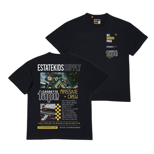 Cassette Tape Massive + Crew - T-Shirt