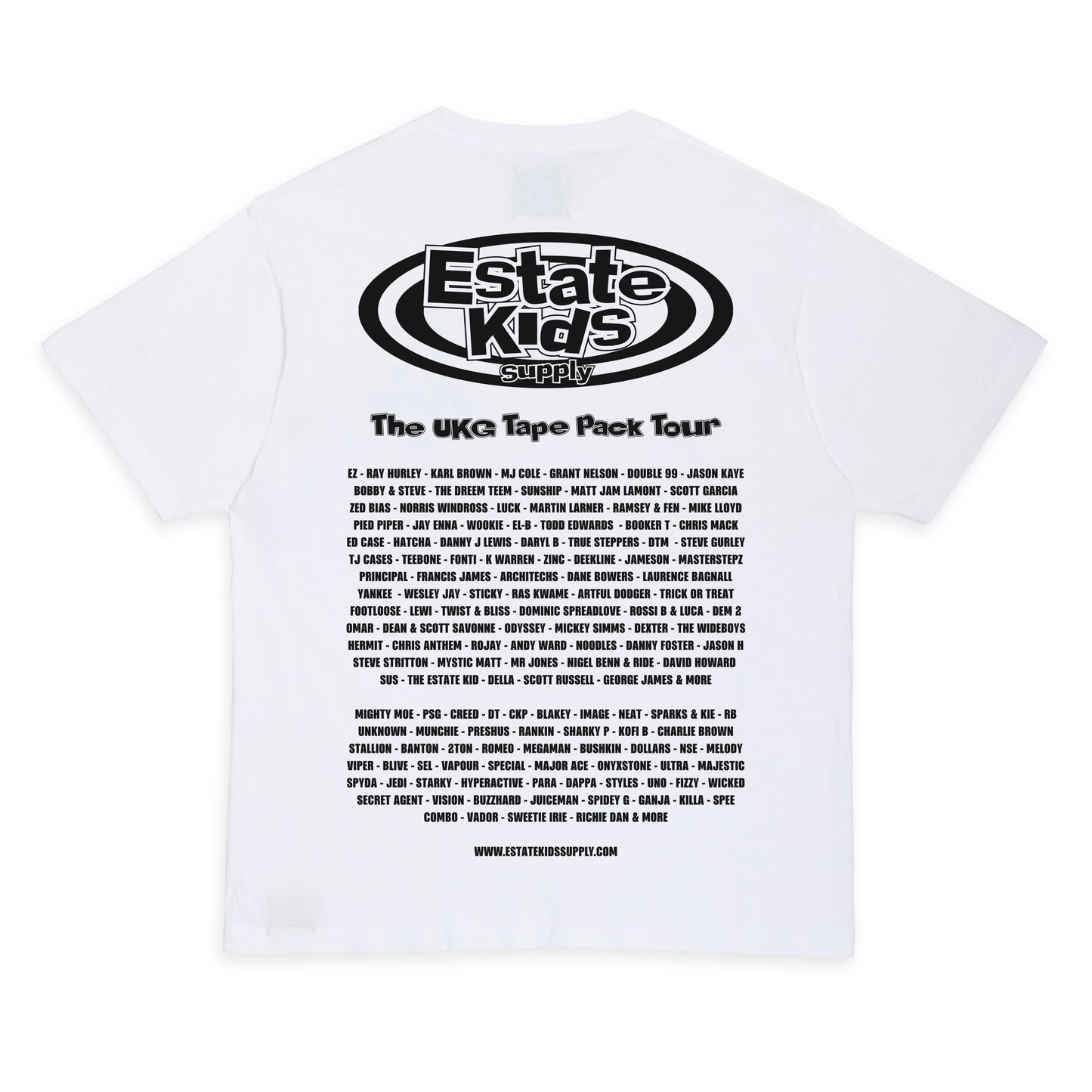 Uk Garage Music Tape Pack Tour - T-Shirt